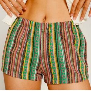 NWT Kimchi Blue -Urban Outfitters - Colorful Striped Shorts
